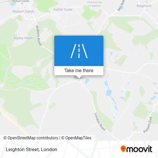 Leighton Street map