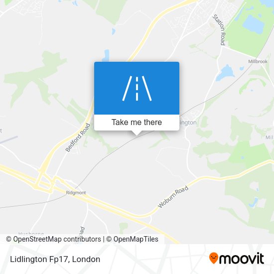 Lidlington Fp17 map