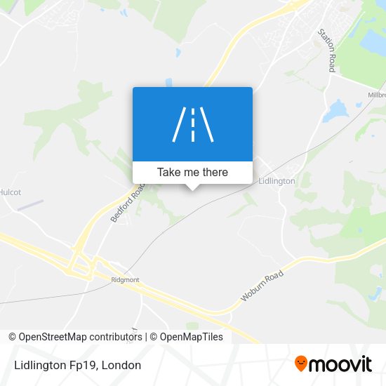 Lidlington Fp19 map