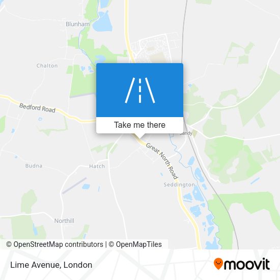 Lime Avenue map