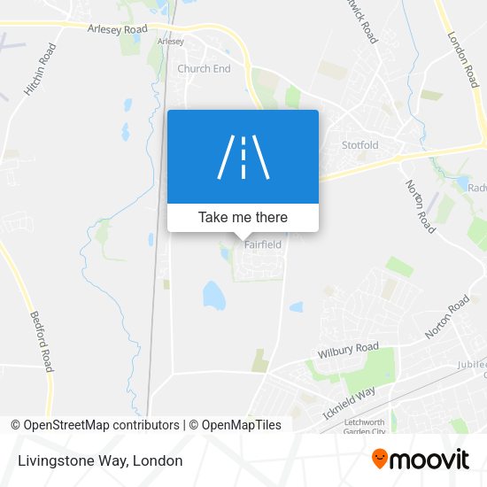 Livingstone Way map