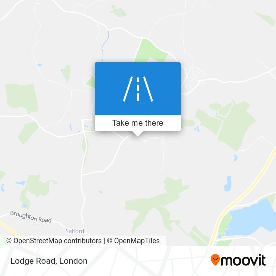 Lodge Road map