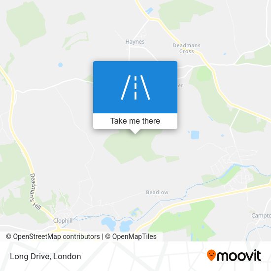 Long Drive map