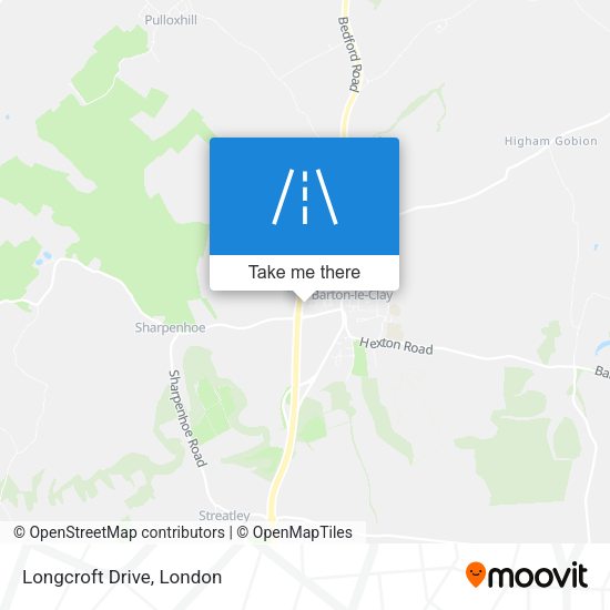 Longcroft Drive map