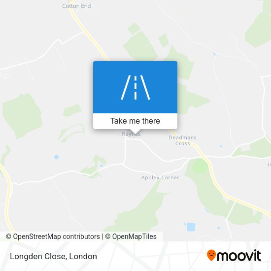 Longden Close map
