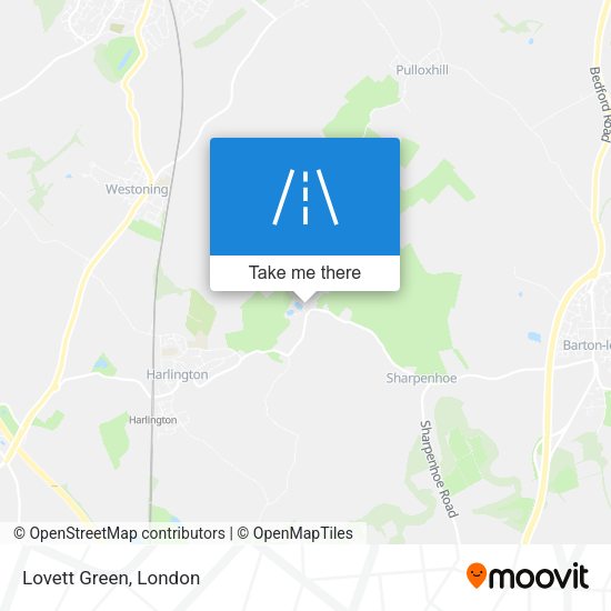 Lovett Green map