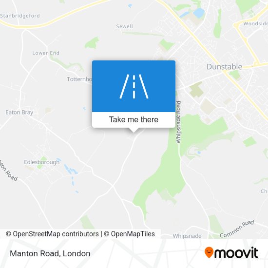 Manton Road map