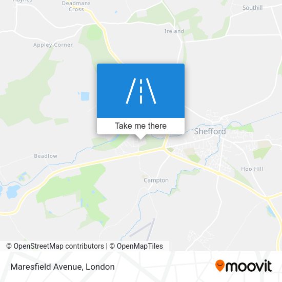 Maresfield Avenue map