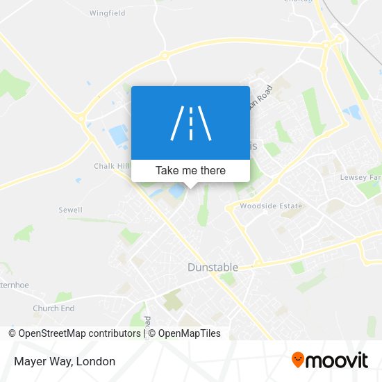 Mayer Way map