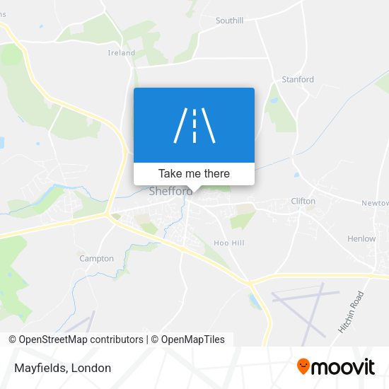 Mayfields map