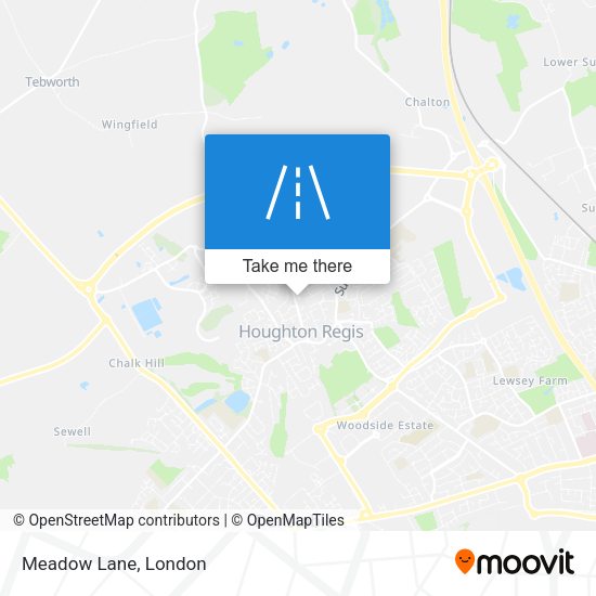 Meadow Lane map
