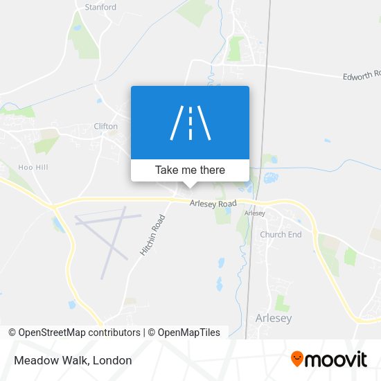 Meadow Walk map