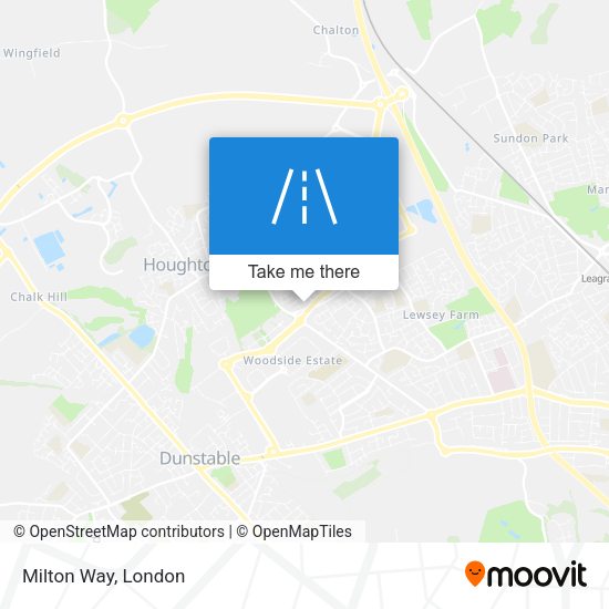 Milton Way map