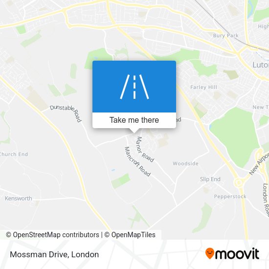 Mossman Drive map