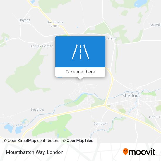 Mountbatten Way map