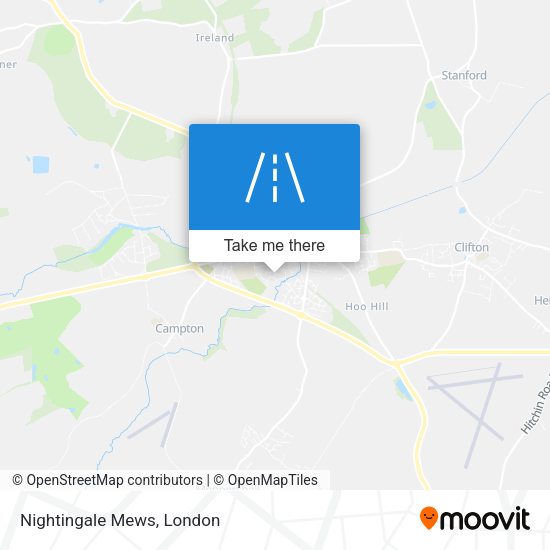 Nightingale Mews map