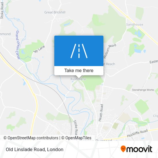 Old Linslade Road map