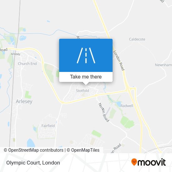 Olympic Court map