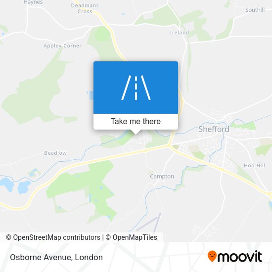 Osborne Avenue map