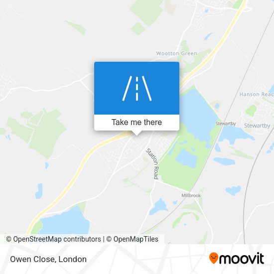Owen Close map