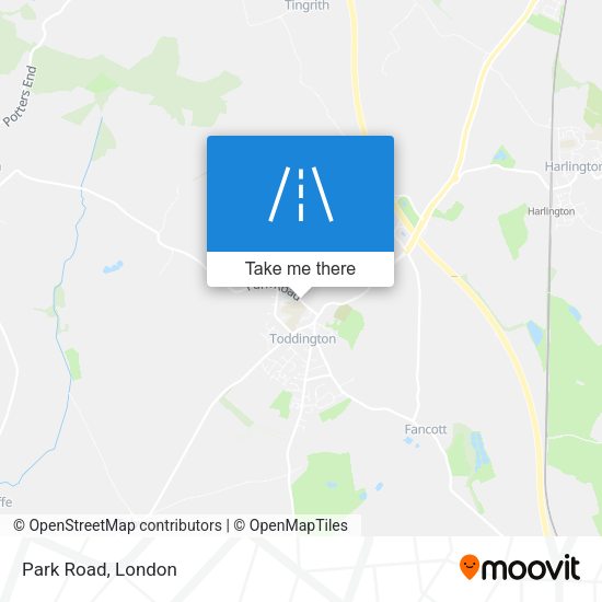 Park Road map