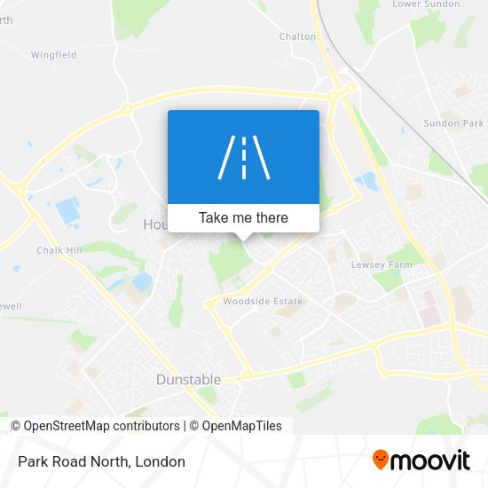 Park Road North map