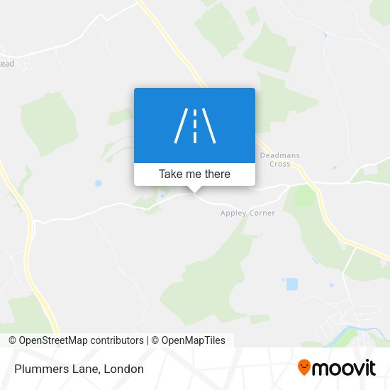 Plummers Lane map