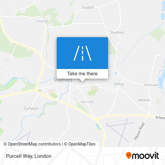 Purcell Way map