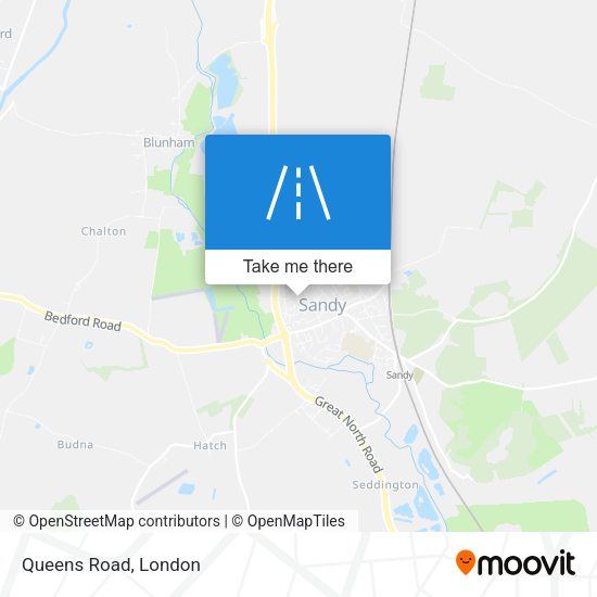 Queens Road map