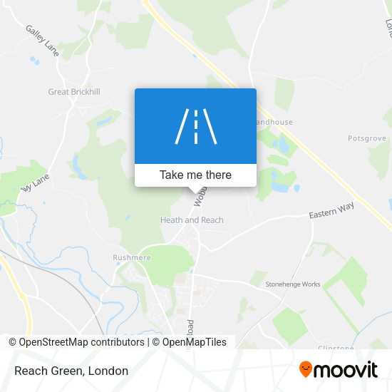 Reach Green map