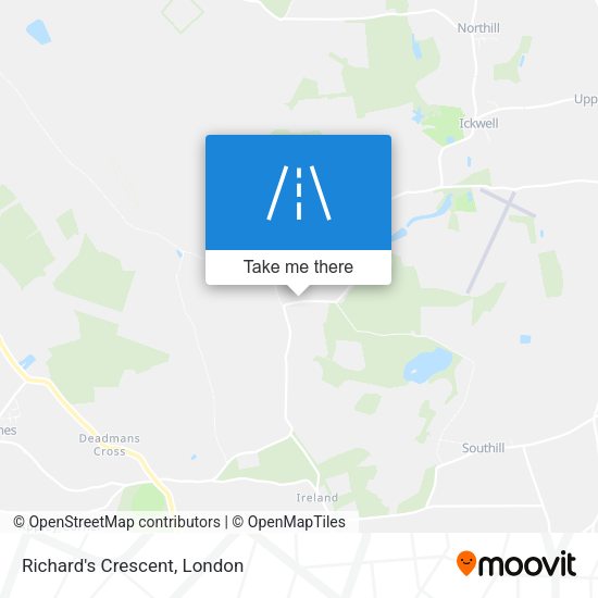 Richard's Crescent map