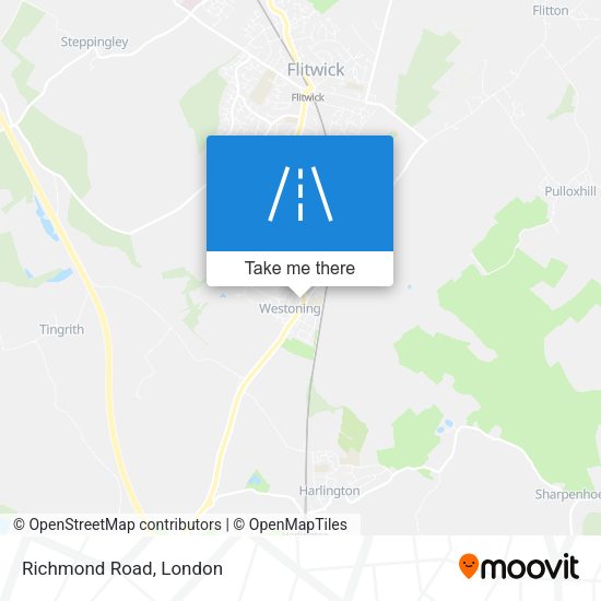 Richmond Road map