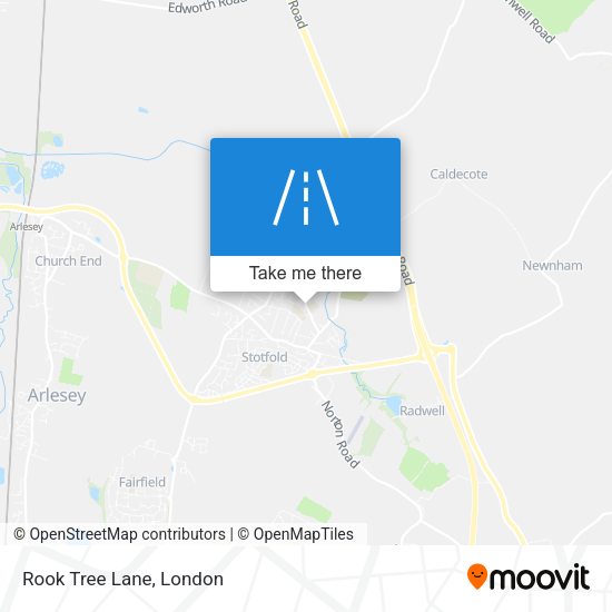 Rook Tree Lane map
