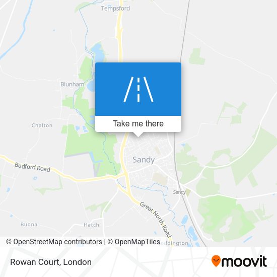 Rowan Court map
