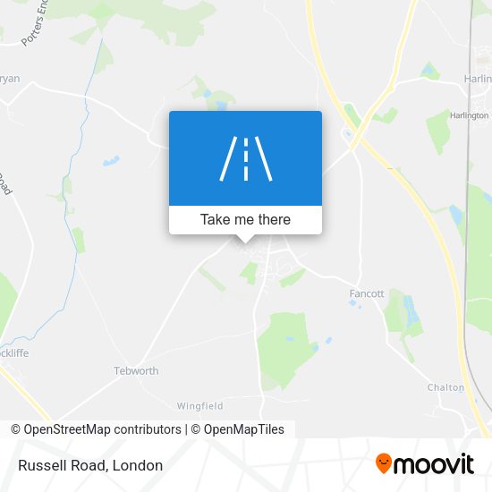 Russell Road map