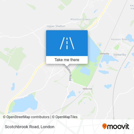 Scotchbrook Road map