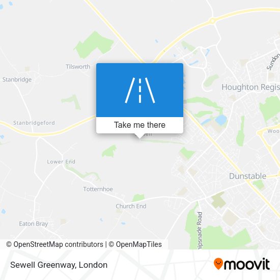 Sewell Greenway map