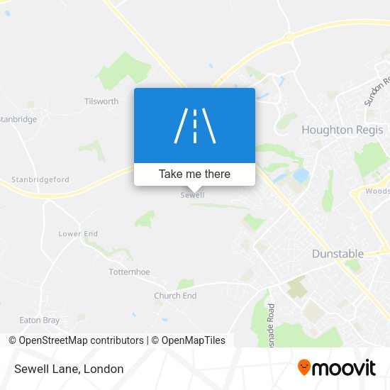 Sewell Lane map