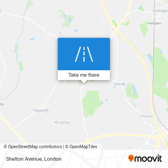 Shelton Avenue map