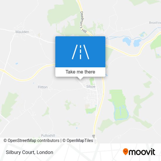 Silbury Court map