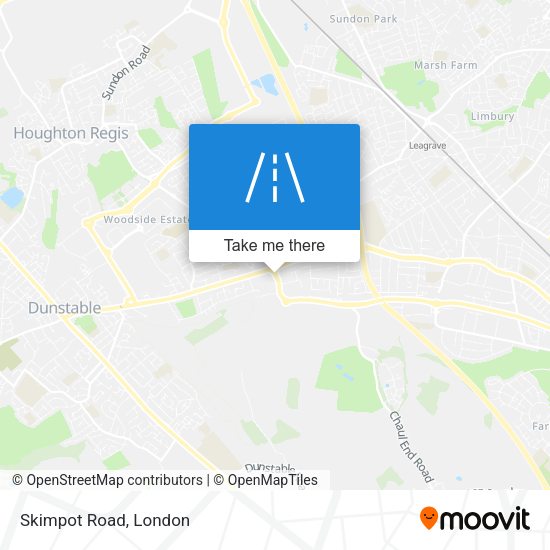 Skimpot Road map