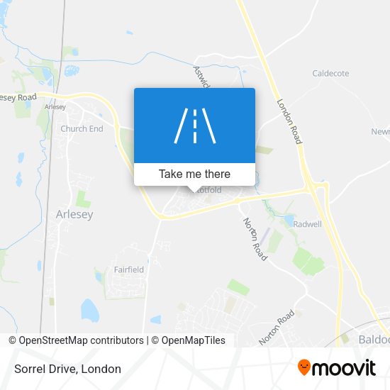 Sorrel Drive map