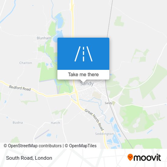 South Road map