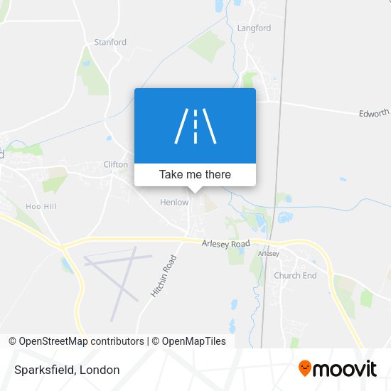 Sparksfield map