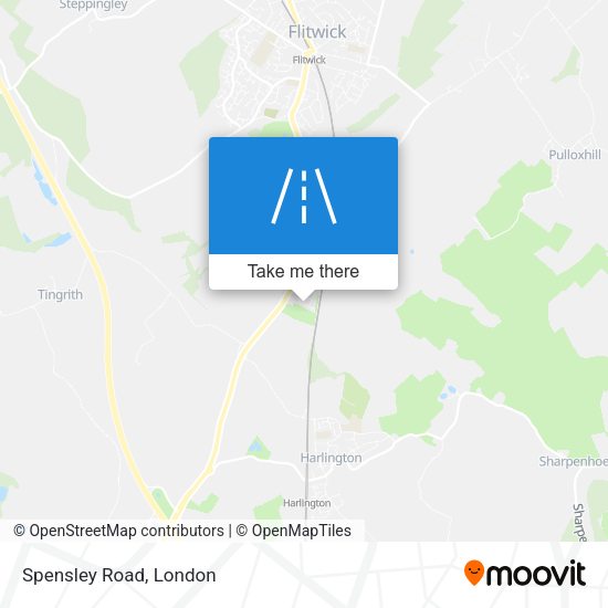 Spensley Road map
