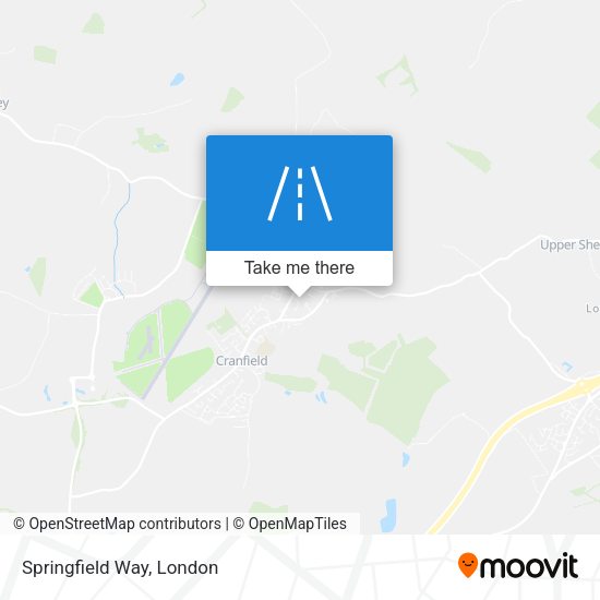 Springfield Way map