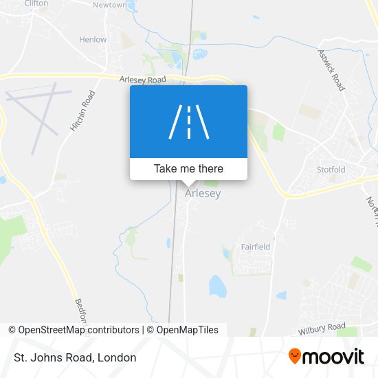 St. Johns Road map