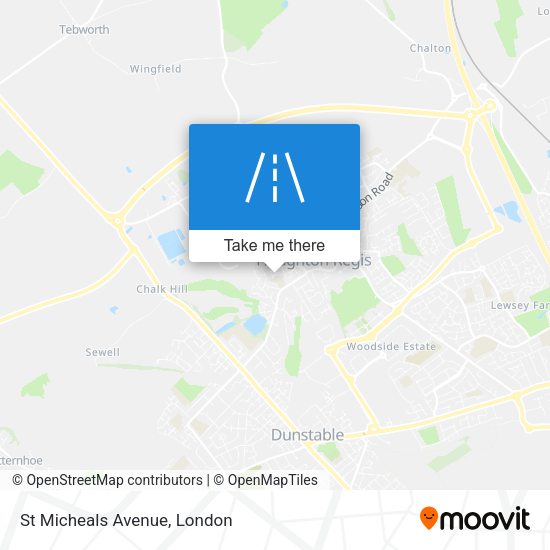 St Micheals Avenue map