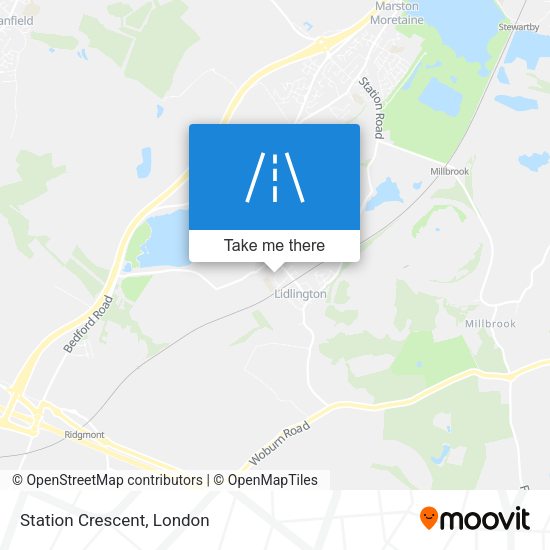 Station Crescent map