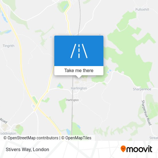 Stivers Way map